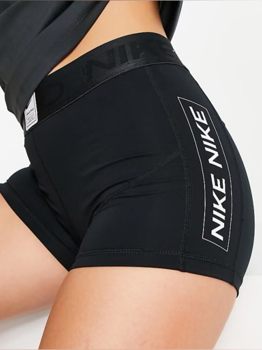 Nike Pro Training GRX 3-inch legging shorts black L